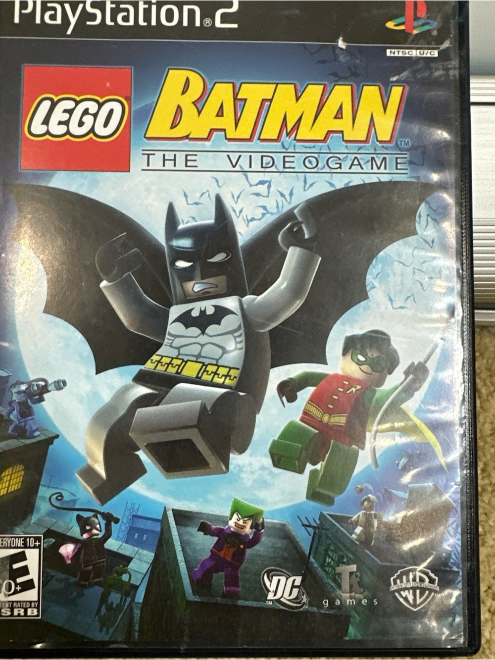 Lego Batman Video Game - Black, Gray, Yellow, Red, Green